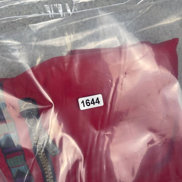 Vintage LL Bean Anorak Jacket Mens XLT Tribal Striped Pullover Colorblock 90s - Picture 8 of 8